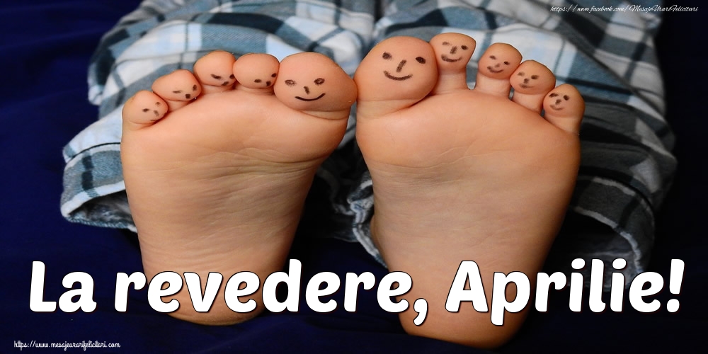 Felicitari de 30 Aprilie - La revedere, Aprilie!