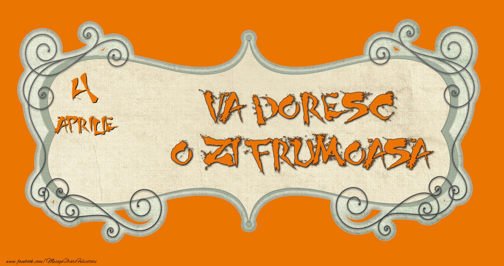 Felicitari de 4 Aprilie - Aprilie 4