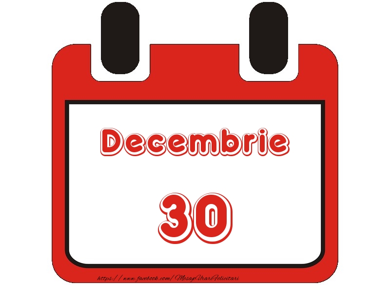 Decembrie 30 La multi ani!