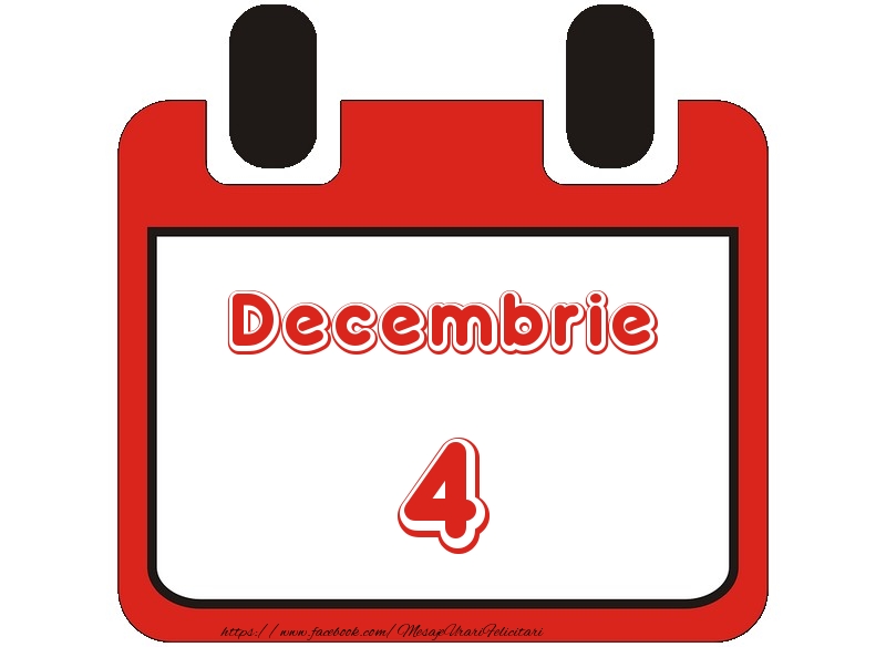 Felicitari de 4 Decembrie - Decembrie 4 La multi ani!