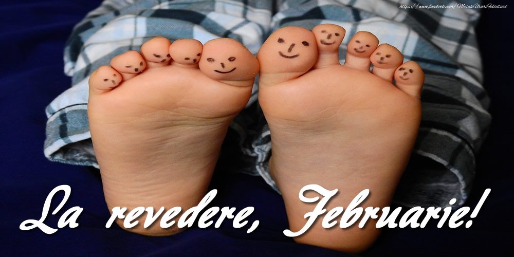 Felicitari de 28 Februarie - La revedere, Februarie!
