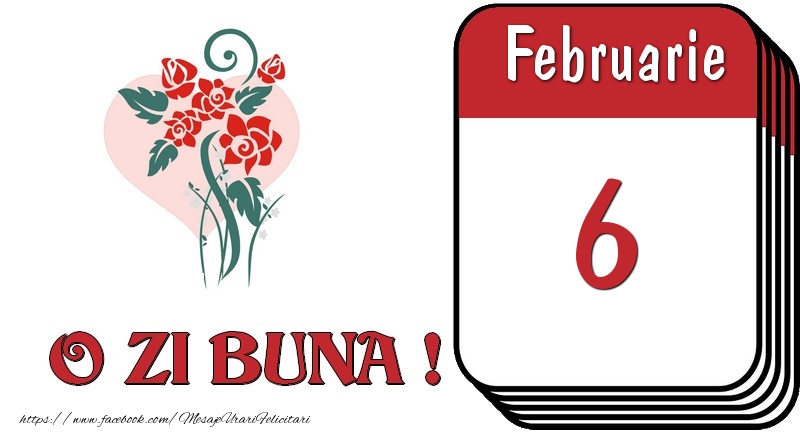Felicitari de 6 Februarie - Februarie 6 O zi buna