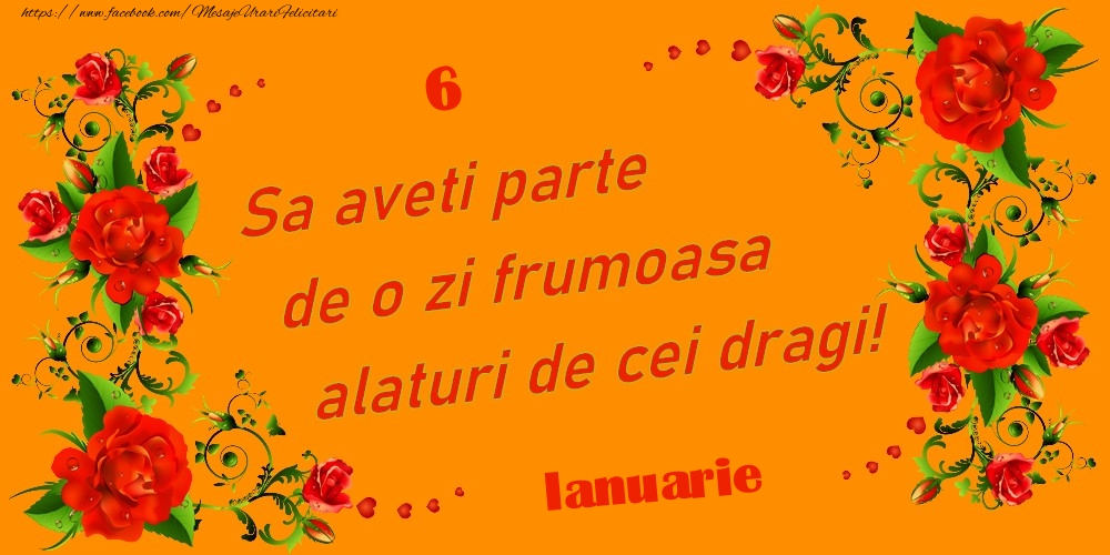 Felicitari de 6 Ianuarie - Ianuarie 6