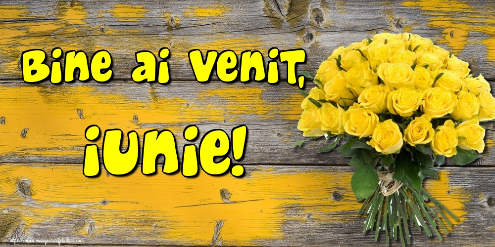 Felicitari de 1 Iunie - Bine ai venit, Iunie!
