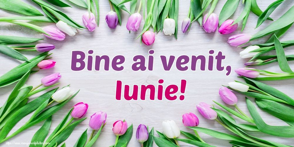 Felicitari de 1 Iunie - Bine ai venit, Iunie!