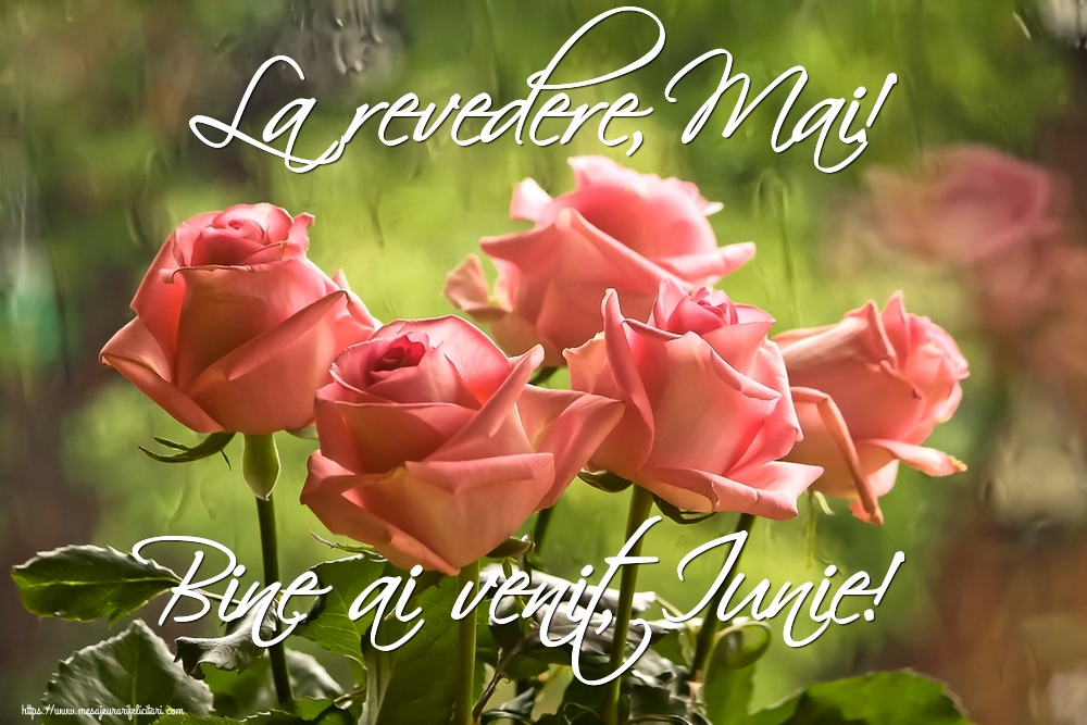 Felicitari de 1 Iunie - La revedere, Mai! Bine ai venit, Iunie!