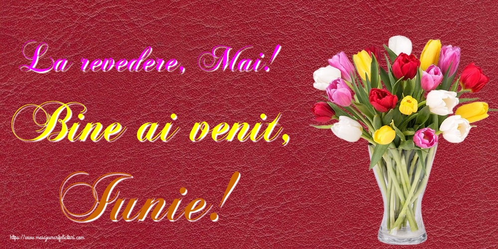 Felicitari de 1 Iunie - La revedere, Mai! Bine ai venit, Iunie!