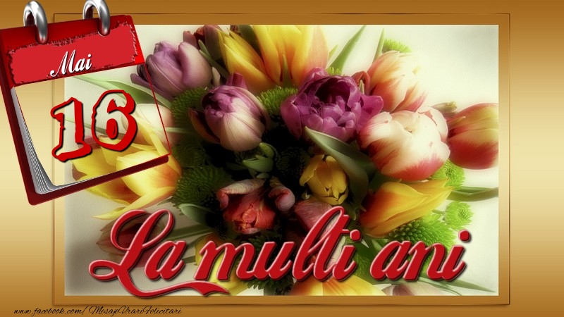 La multi ani! 16 Mai