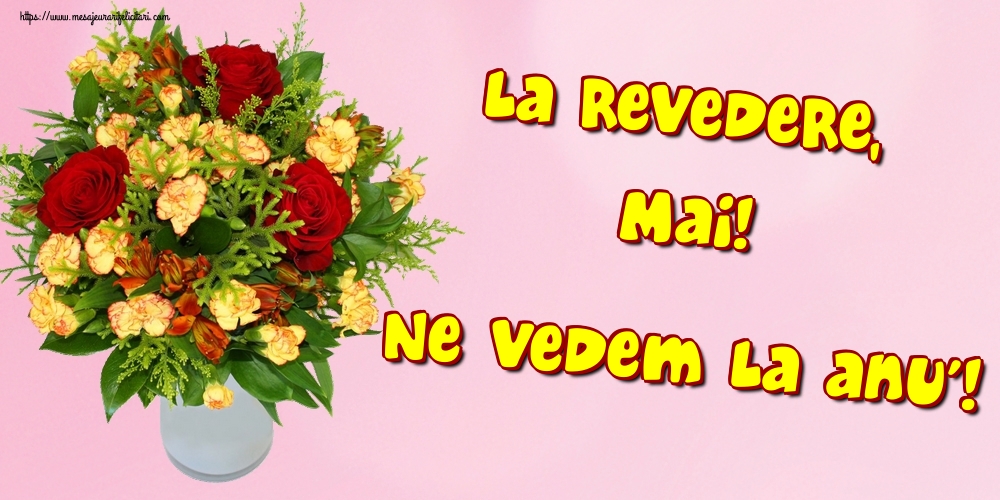 Felicitari de 31 Mai - La revedere, Mai! Ne vedem la anu'!
