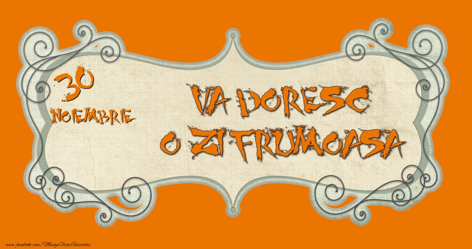 Felicitari de 30 Noiembrie - Noiembrie 30