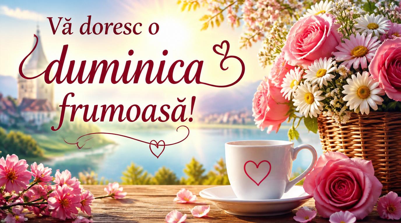 Vă doresc o duminica frumoasă