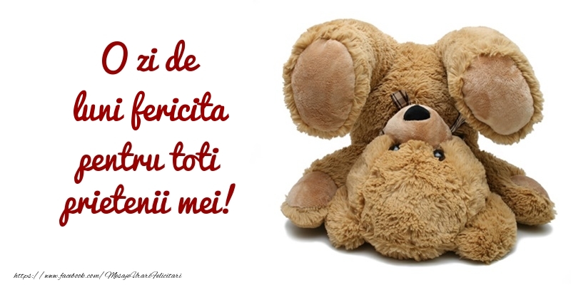 O zi de luni pentru toti prietenii mei!