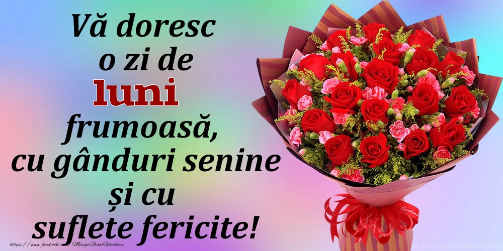 O zi  de luni frumoasă!