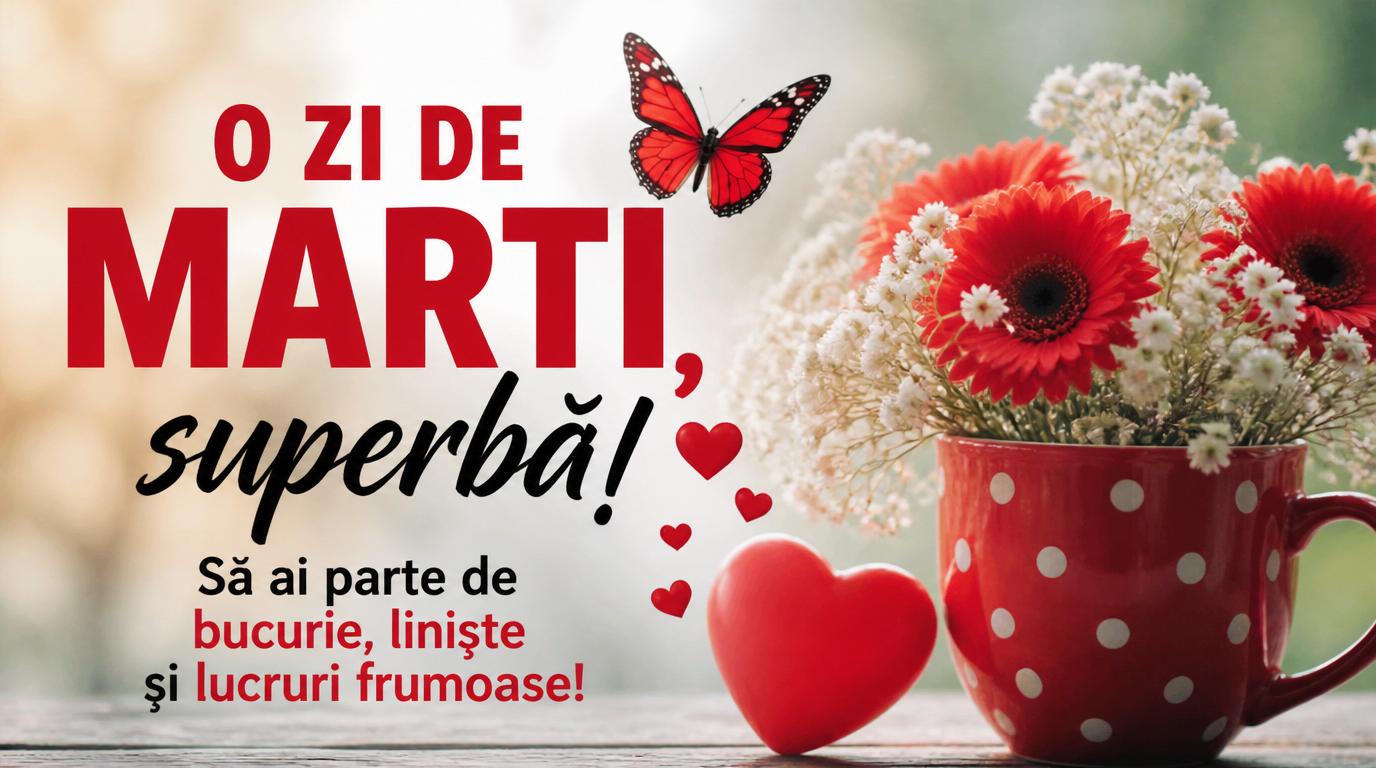 O ZI DE MARȚI superbă