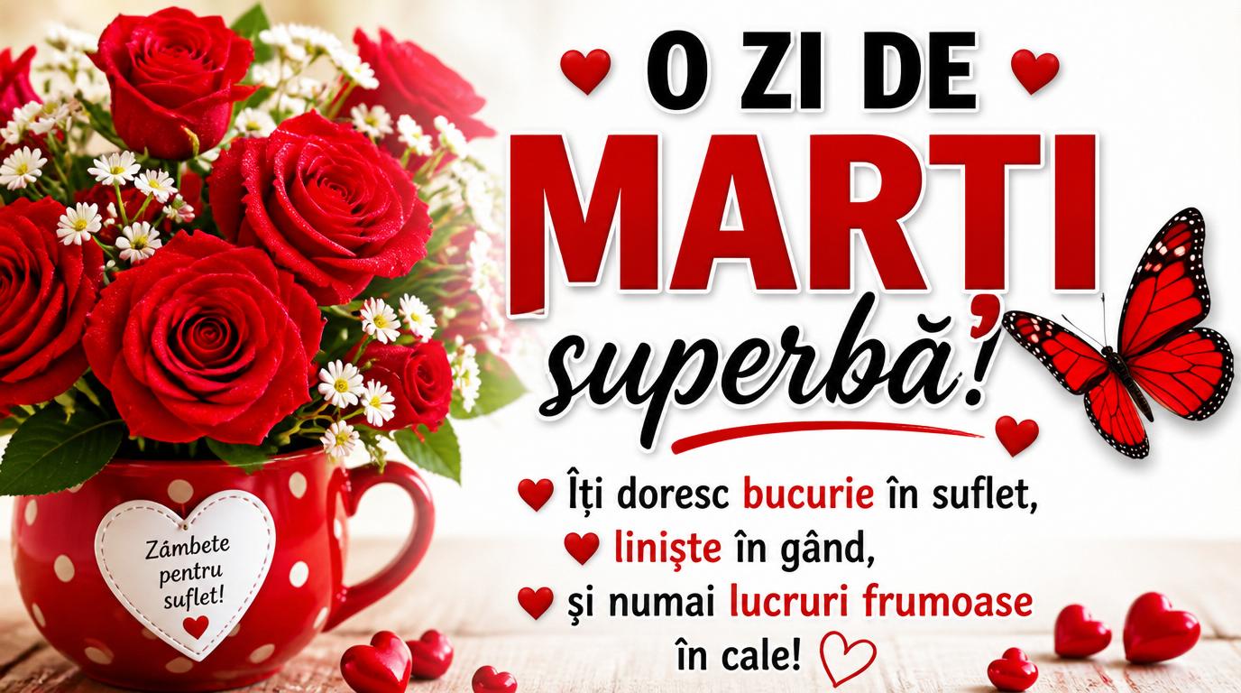 O ZI DE MARȚI superbă