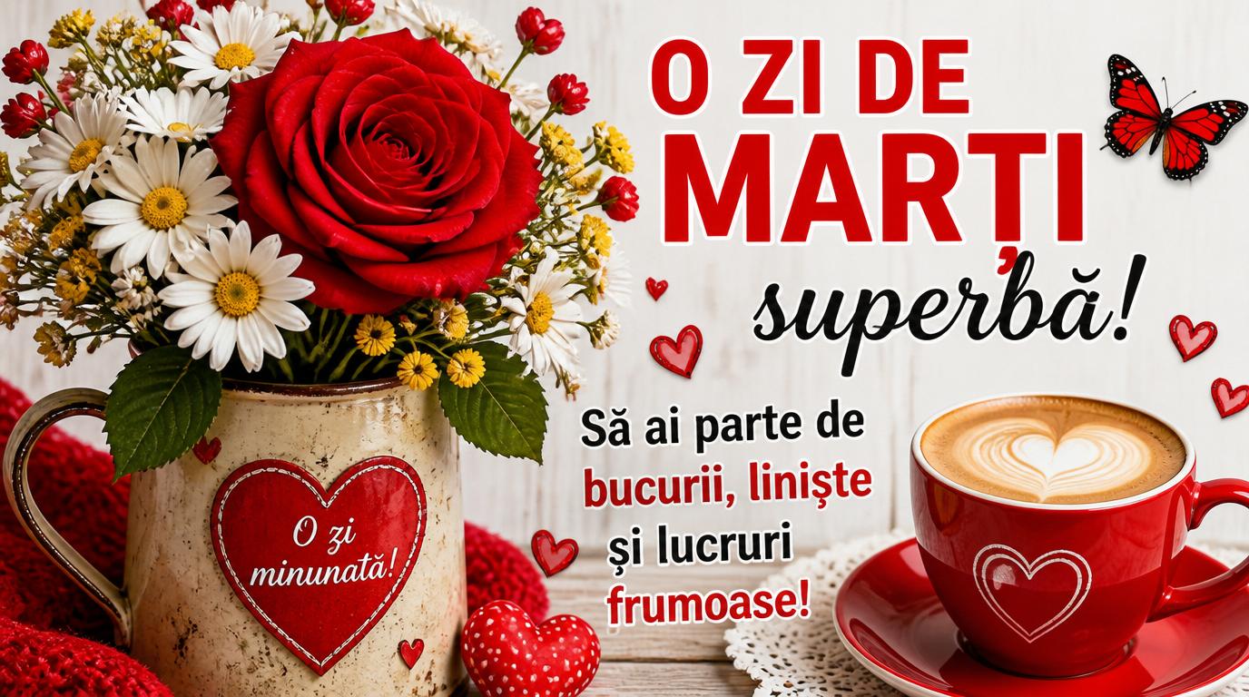 O ZI DE MARȚI superbă
