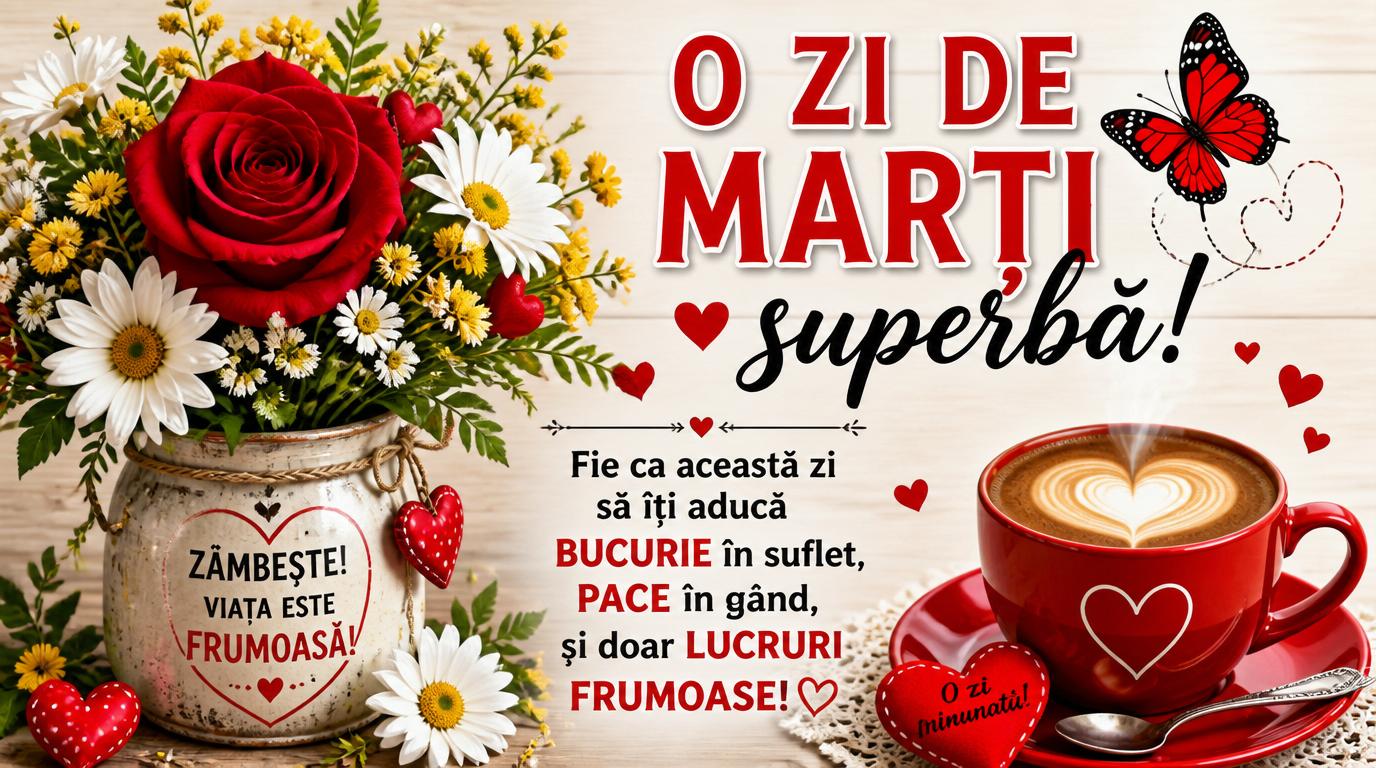 O ZI DE MARȚI superbă