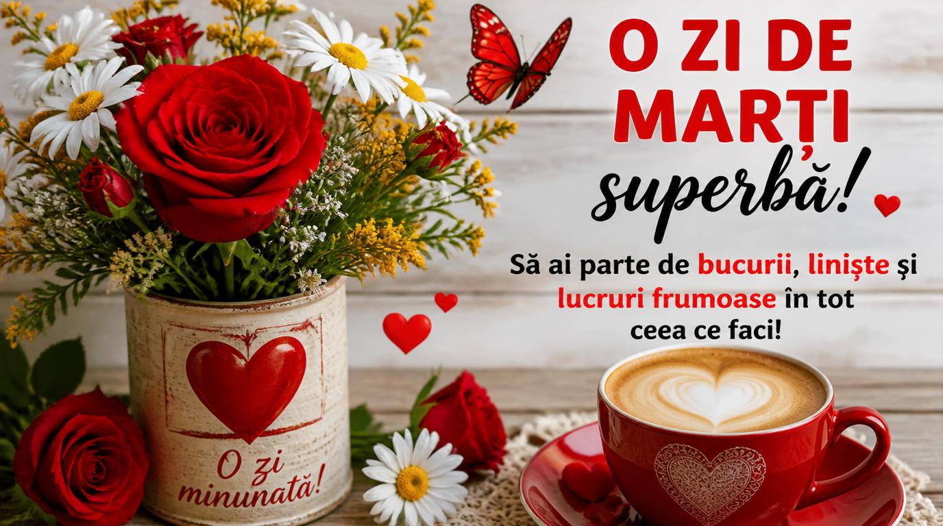 O ZI DE MARȚI superbă