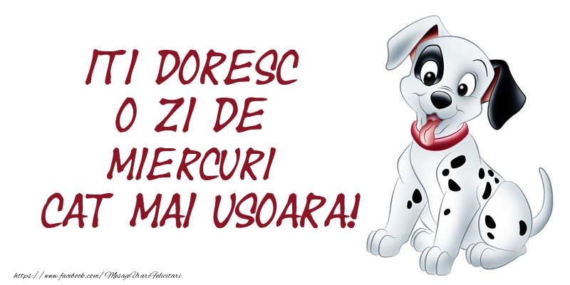 ITI DORESC O ZI DE  miercuri CAT MAI USOARA!