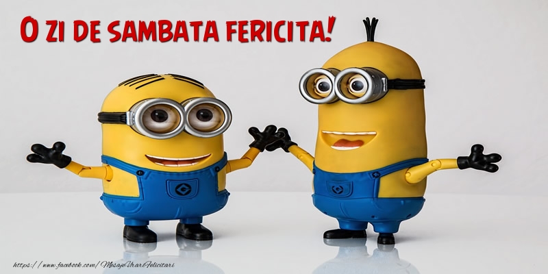 O zi de sambata fericita!